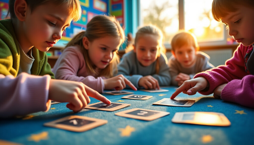 découvrez des activités ludiques et éducatives avec les cartes constellation de doigts de 1 à 10 pour captiver et engager vos élèves, tout en développant leur sens du nombre et leur motricité fine en classe ou à la maison.