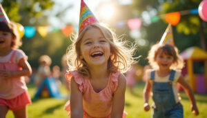 découvrez les meilleurs jeux d'extérieur adaptés aux enfants de 3 ans pour animer un anniversaire et offrir à votre enfant une fête mémorable, pleine de rires et d'activités ludiques en plein air.