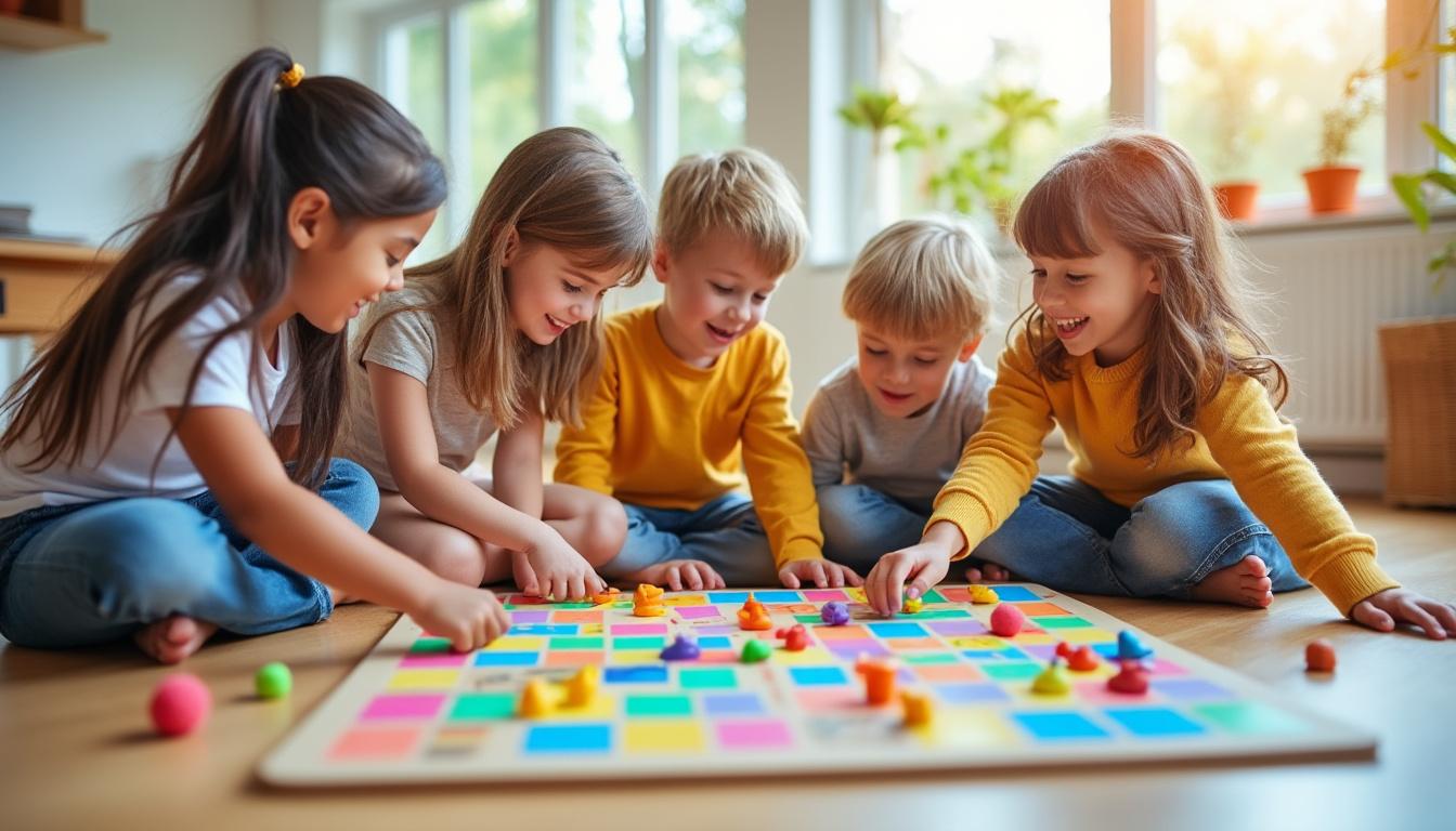 découvrez comment les jeux de connaissance pour les enfants de 3 à 6 ans favorisent leur développement social, stimulent l’empathie, la communication et l’intégration avec les autres.