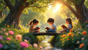 découvrez un petit conte captivant de 15 lignes, écrit spécialement pour les enfants. offrez-leur une aventure littéraire courte, facile à lire et pleine d'imagination, idéale pour éveiller leur goût de la lecture et stimuler leur créativité.