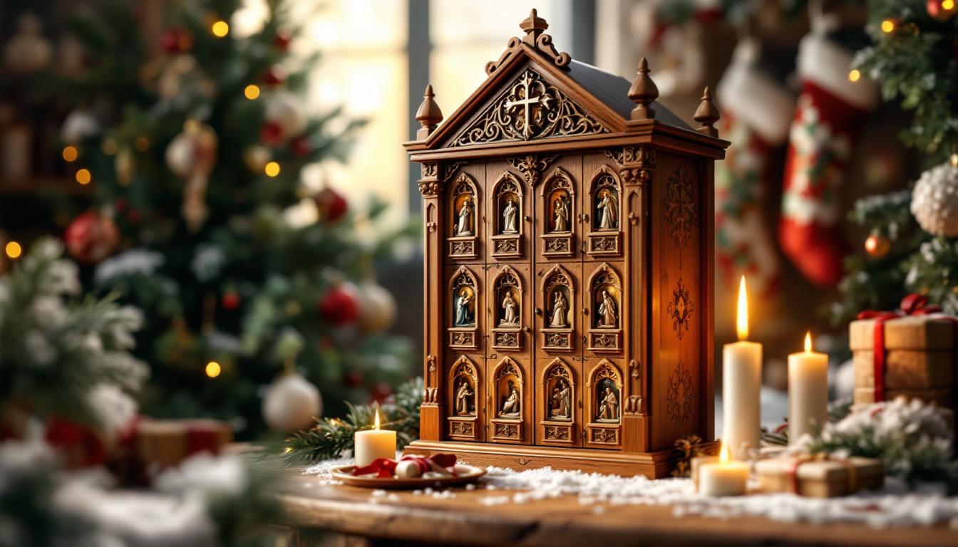 découvrez les meilleures boutiques en ligne pour trouver un calendrier de l'avent catholique, alliant tradition et spiritualité pour célébrer l'avent en famille.