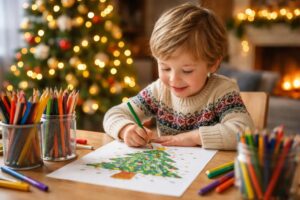 découvrez comment le coloriage de sapin de noël peut stimuler la créativité des enfants en développant leur imagination et leur motricité tout en s'amusant.