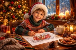 découvrez pourquoi le coloriage du traîneau du père noël est l'activité parfaite pour égayer les journées d'hiver en stimulant créativité et détente.