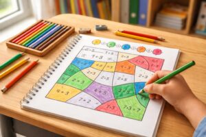 découvrez comment réaliser un coloriage magique avec une addition grâce à notre guide étape par étape, idéal pour apprendre en s'amusant.