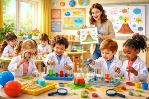 découvrez des expériences scientifiques adaptées à la maternelle pour apprendre en s'amusant, stimuler la curiosité des enfants et développer leur esprit d'observation.