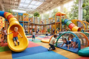 découvrez notre sélection des 10 meilleures aires de jeux couvertes pour des moments ludiques et sûrs, quelle que soit la météo.