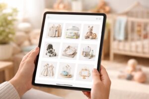 découvrez comment organiser facilement la liste de naissance de votre bébé sur une tablette tactile, pour des choix pratiques et bien coordonnés.