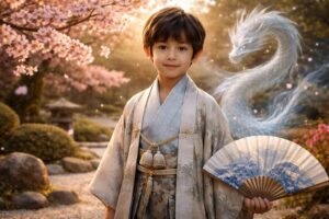 découvrez une sélection de prénoms japonais pour garçon, riches en symboles et en significations, pour un choix empreint de tradition et de poésie.