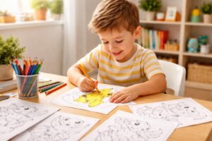 découvrez comment les dessins à imprimer de pokémon favorisent le développement créatif et cognitif de votre enfant tout en s'amusant.